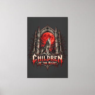 Toile Enfants de la Nuit