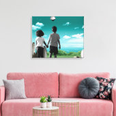 Toile Enfants du futur (Insitu(Salon))