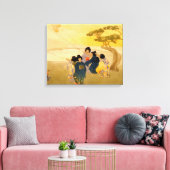 Toile Enfants Japonais - Bertha Lum - 1913 (Insitu(Salon))