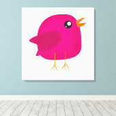 Toile Enfants oiseau mignon (Insitu (Plancher de Bois))
