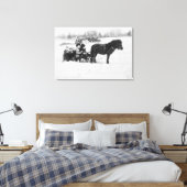 Toile Enfants sur pilotis pivots Photo (Insitu(Chambre))