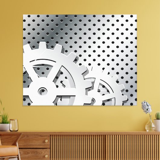 Toile Engrenages (Insitu(Salon))