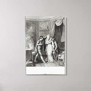 Toile "Enlevez ce voile", du chapitre 7 de