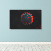 Toile ennemi public (Insitu (Plancher de Bois))