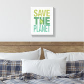 Toile Enregistrer le devis Planet De l'environnement (Insitu(Chambre))