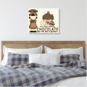 Toile enrobée au chocolat (Insitu(Chambre))