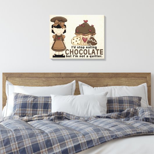 Toile enrobée au chocolat (Insitu(Chambre))