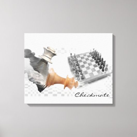 Toile enrobée Checkmate (Recto)