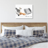 Toile enrobée Checkmate (Insitu(Chambre))
