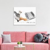 Toile enrobée Checkmate (Insitu(Salon))