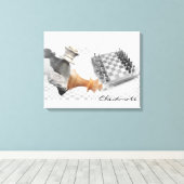 Toile enrobée Checkmate (Insitu (Plancher de Bois))