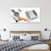 Toile enrobée Checkmate (Insitu(Chambre))