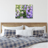 Toile enrobée de Delphinum Fleurs (Insitu(Chambre))