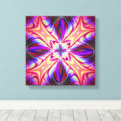 Toile enrobée de feu et de plume (Insitu (Plancher de Bois))