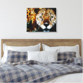 Toile enrobée de guépard animal sauvage (Insitu(Chambre))