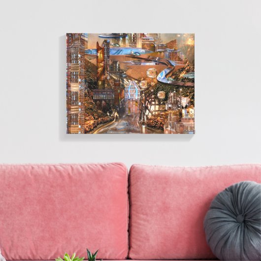 Toile enrobée de l'aigle (Insitu(Salon))