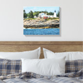 Toile enrobée de Pemaquied Point Lighthouse Maine (Insitu(Chambre))
