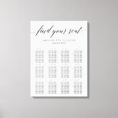 Toile enrobée de tableau de bord de script moderne (Recto)