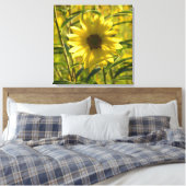 Toile enrobée de tournesol Imprimer 24x24 (Insitu(Chambre))