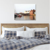Toile enrobée du port de Whitby (Insitu(Chambre))