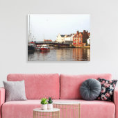 Toile enrobée du port de Whitby (Insitu(Salon))
