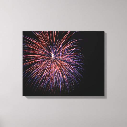 Toile enrobée Fireworks (Recto)