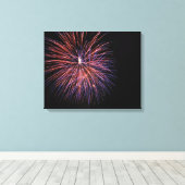 Toile enrobée Fireworks (Insitu (Plancher de Bois))