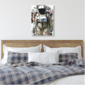 Toile enrobée (Gloss) (Insitu(Chambre))
