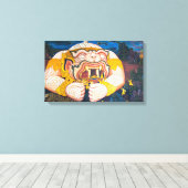 Toile enrobée Hanuman (Insitu (Plancher de Bois))