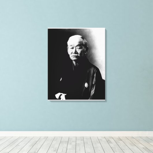 Toile enrobée Jigoro Kano (Insitu (Plancher de Bois))