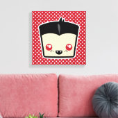 Toile enrobée Kawaii Dracula (Insitu(Salon))