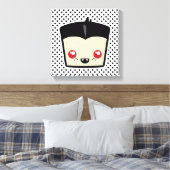Toile enrobée Kawaii Dracula (Insitu(Chambre))