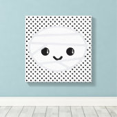 Toile enrobée Kawaii Mummy (Insitu (Plancher de Bois))