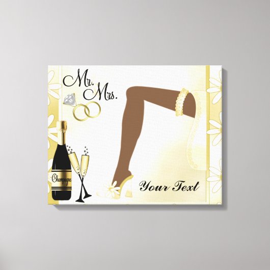 Toile enrobée mariage/Anniversaire (Recto)