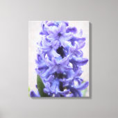Toile enrobée Rainy Purple Hyacinth (Recto)