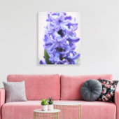 Toile enrobée Rainy Purple Hyacinth (Insitu(Salon))