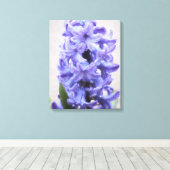 Toile enrobée Rainy Purple Hyacinth (Insitu (Plancher de Bois))