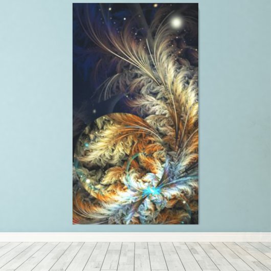 Toile enroulée (Insitu (Plancher de Bois))