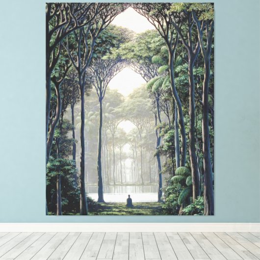 Toile enroulée (Insitu (Plancher de Bois))