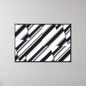 Toile enroulée avec design abstrait moderne (Recto)