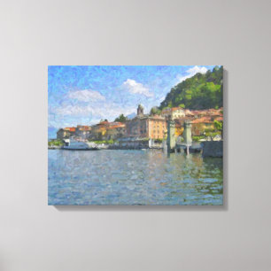 Toile enroulée Bellagio Nord de l'Italie
