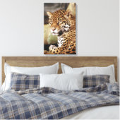 Toile enroulée de jaguar (Insitu(Chambre))
