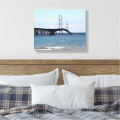 Toile enroulée du pont Mackinac (Insitu(Chambre))