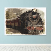 Toile enroulée du train 6 (Insitu (Plancher de Bois))