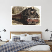 Toile enroulée du train 6 (Insitu(Chambre))
