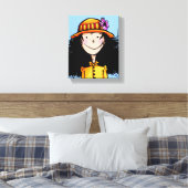 Toile enroulée, Fille de l'été (Insitu(Chambre))