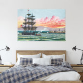 Toile enroulée grande de Martha's Vineyard (Insitu(Chambre))