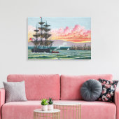 Toile enroulée petite de Martha's Vineyard (Insitu(Salon))