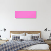 Toile enroulée rose chaud (Insitu(Chambre))
