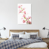 Toile enroulée rose cymbidium orchidée (Insitu(Chambre))